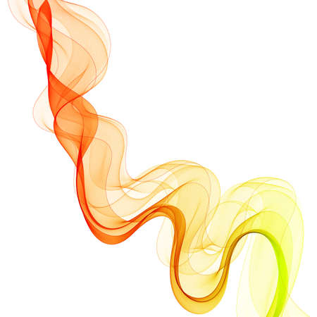 Abstract vector wave. Colored wave pattern. Design elementのイラスト素材