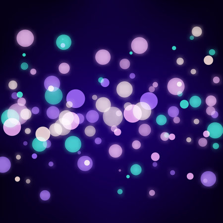 Abstract light bokeh background, vector illustration Colorful bokeh texture pattern backgroundのイラスト素材