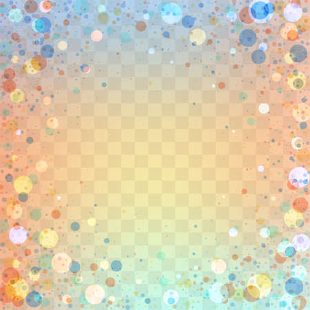 Abstract Bokeh Light Vintage background, vector illustrationのイラスト素材