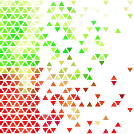 colored triangles. layout for advertising. vector image. Abstract template for presentation.のイラスト素材