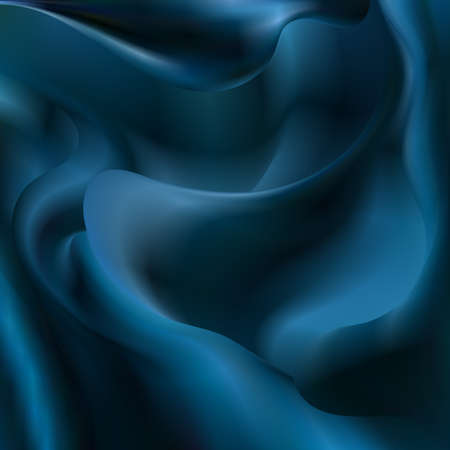 Dark blue fabric. Beauty and fashionのイラスト素材