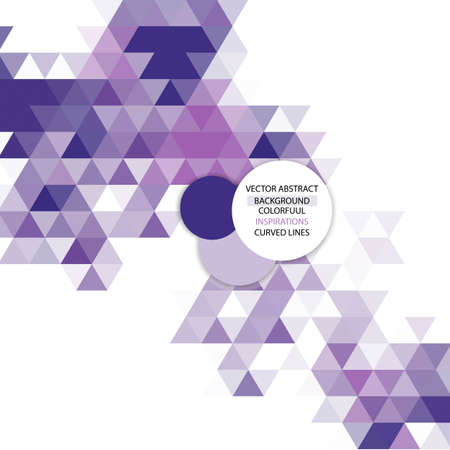 Abstract geometric background. Triangles Design elementのイラスト素材