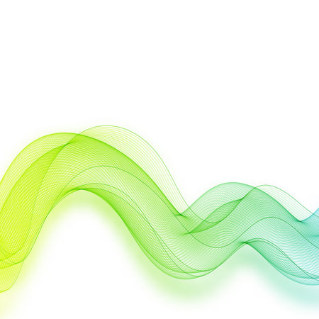 Colored wave background. Abstract wave. Design elementのイラスト素材
