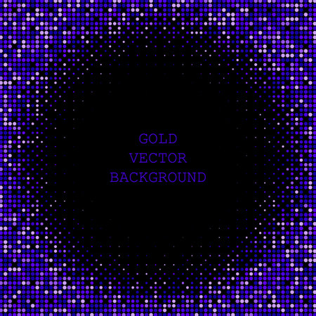 Blue dotted background. abstract vector graphic. decor element.のイラスト素材