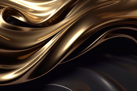 abstract modern background with waves.の素材
