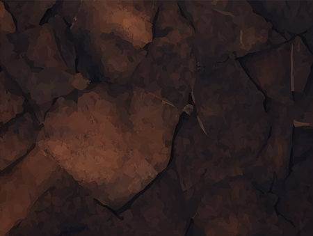 Abstract relief rough gritty brown surface of background texture.のイラスト素材