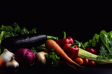 fresh vegetables for commercial and non commercial use.の素材