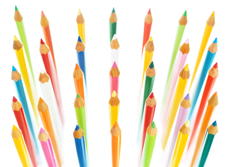 colored pencilの写真素材