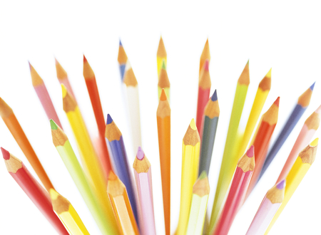 colored pencilの写真素材