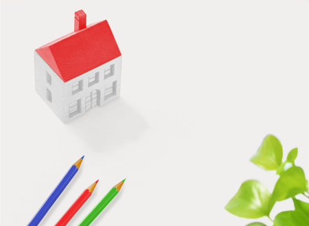 House of the modelの写真素材