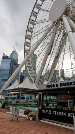 Hong Kong Ferris Wheelのeditorial素材