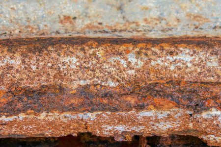 Rusty zinc grunge background and texture