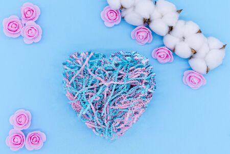 Greeting card to Valentine's Day, Mother's Day, March 8の写真素材