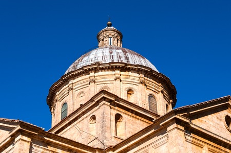 Church of San Biagio, Montepulciano, Tuscany,Italyの写真素材