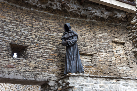 Tallinn, Estonia - August 28, 2018: One of the bronzeのeditorial素材