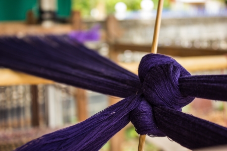 The Cotton fibers in thai.の写真素材