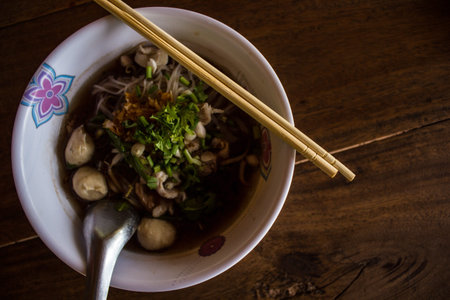 The Noodles in thailand