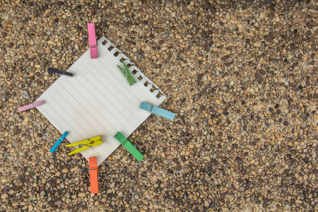 Abstract background with decorative floor pattern of gravel stones, Gravel textureの写真素材