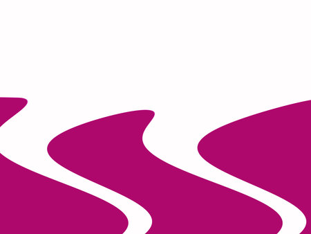 Two-tone white and lilac colors background. Wavy Abstract Background. The best design for your business.の写真素材