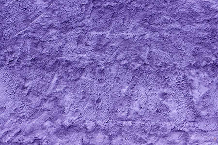 Uneven rough lilac texture. Texture of lilac rough wall surface.の写真素材