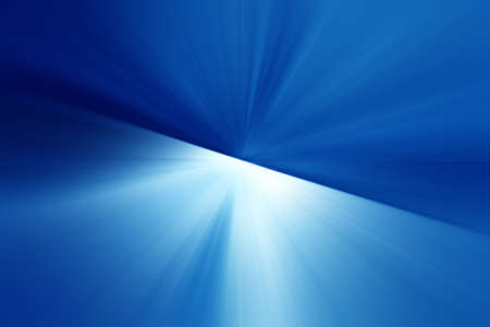 Abstract radial zoom blur surface of blue and white tones. Abstract blue background with radial, radiating, converging lines.の写真素材