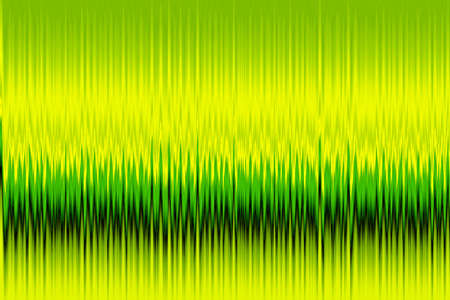 Abstract green and yellow neon background with vertical lines. Simple parallel vertical lines pattern. Pattern for web-design, presentations, invitations.の写真素材