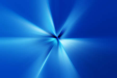 Abstract radial zoom blur surface of light blue and dark blue tones. Abstract blue background with radial, radiating, converging lines.の写真素材