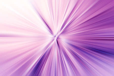 Abstract radial zoom blur surface of lilac and white tones. Abstract soft lilac background with radial, radiating, converging lines.の写真素材