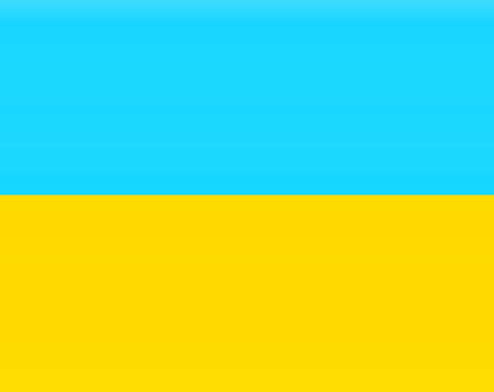Abstract blue-yellow background. Background in the colors of the Ukrainian flag.の写真素材