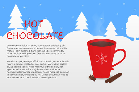 Can be used for winter decorations, poster, cover, package design, web and advertising banner.のイラスト素材