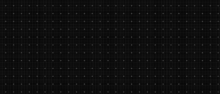 Seamless pattern fine line grid blueprint, black surface. Thin stroke geometry layout, interface...