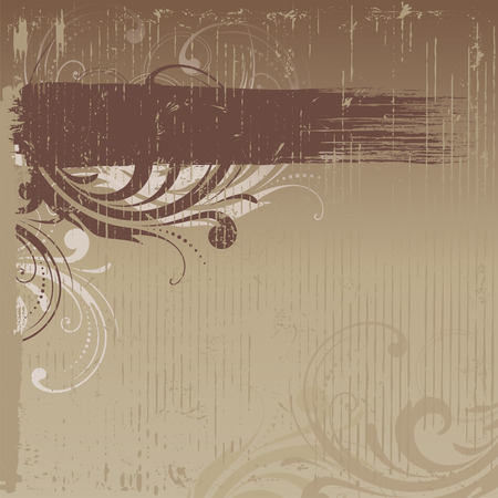 Grunge vintage background with copy space. Good for creative and greeting cards, posters, flyers, banners and covers.のイラスト素材