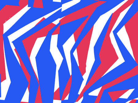 Seamless abstract doodle background pattern in bright summer positive colors. Hand-drawn abstract pattern with randomly arranged spots and dots and lines. Pencil and paint texture.のイラスト素材