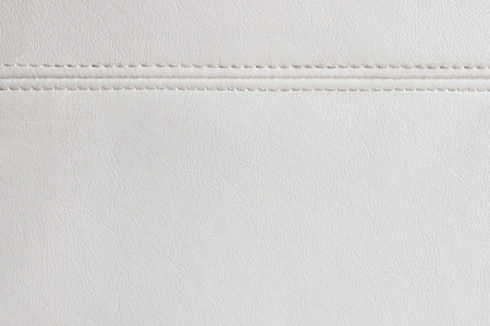 White leather texture background with a  seamの写真素材