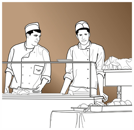 cooksのイラスト素材