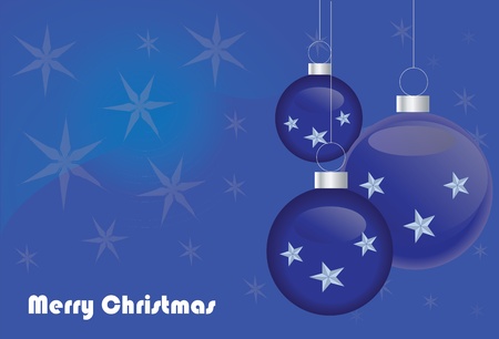 special blue Merry Christmas background のイラスト素材