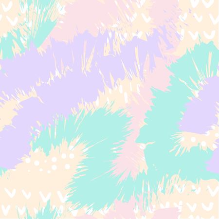 pattern from light strokes and geometric shapes, vector illustration. abstract background
のイラスト素材