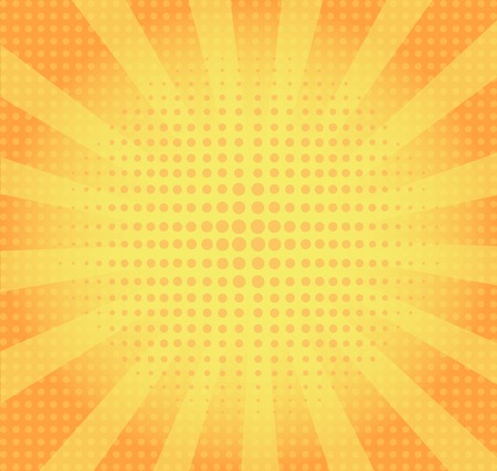 background in the style of pop art and yellow color. points and rays.
のイラスト素材