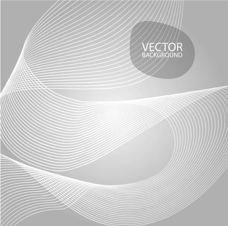 Wave of the many colored lines. Abstract wavy stripes on a white background isolated. Creative line art. Vector illustration. Design elements created using the Blend Tool. Curved smooth tapeの写真素材