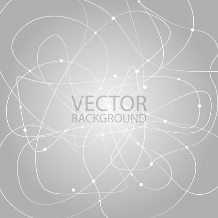 Creative abstract geometric background with glossy circles. Vectorのイラスト素材