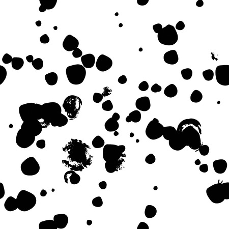 seamless pattern of stains and ink smears.blot of inkの写真素材