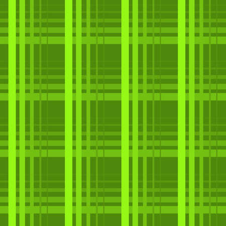 Checked green seamless pattern background, St Patricks Day gift wrapping paper design, vectorのイラスト素材
