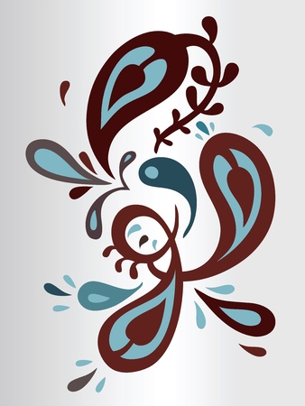 Decorative vector ornament. Element for design.のイラスト素材