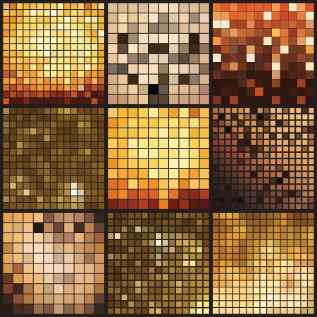 Abstract mosaic background. Geometric vector illustration.のイラスト素材