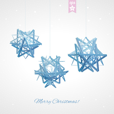 Abstract Geometric background. 3D polygonal illustration.のイラスト素材