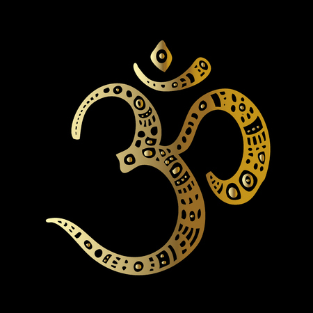Om symbol. Aum, ohm.のイラスト素材