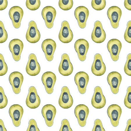 Tropical pattern of exotic fruit. Abstract Seamless backgroundの写真素材