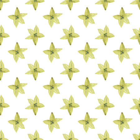 Tropical pattern of exotic fruit. Abstract Seamless backgroundの写真素材