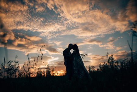 Happy love storyの写真素材