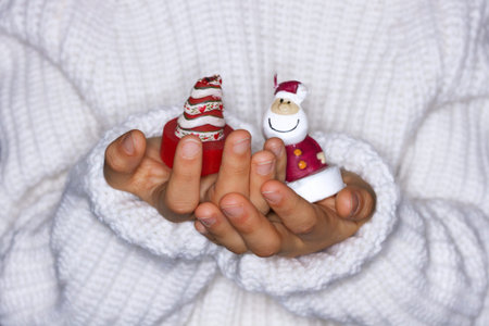 Merry Christmas with candles